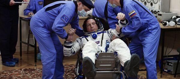 L'astronaute de la NASA Terry Virts se prépare à un vol à bord d'un Soyouz - Sputnik Afrique