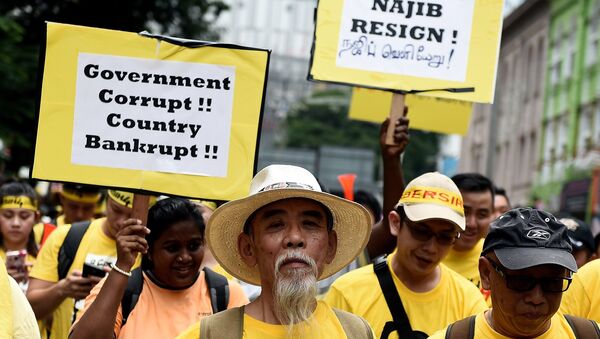 Malaisie: des manifestants réclament le départ du premier ministre - Sputnik Afrique
