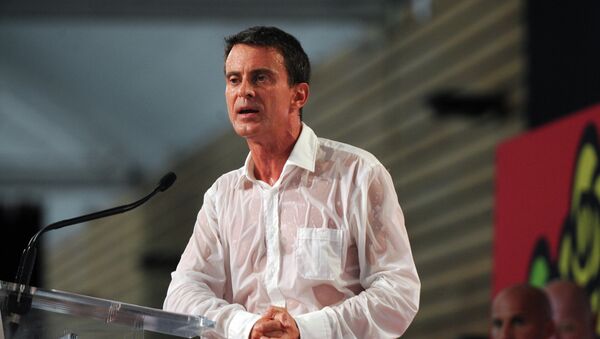 Manuel Valls à l'université d'été du PS à La Rochelle, 30 août - Sputnik Afrique