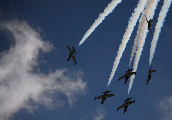 Clap de fin pour le Salon aérospatial MAKS 2015 - Sputnik Afrique