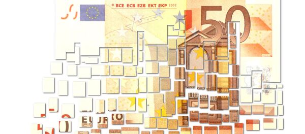 L'euro (€), la monnaie de l'union économique formée au sein de l'Union européenne - Sputnik Afrique