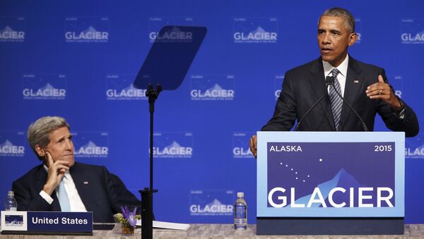 Barack Obama, en visite en Alaska - Sputnik Afrique