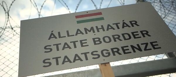 La clôture à la frontière hongroise - Sputnik Afrique
