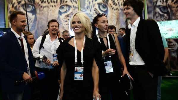 Pamela Anderson à Vladivostok - Sputnik Afrique