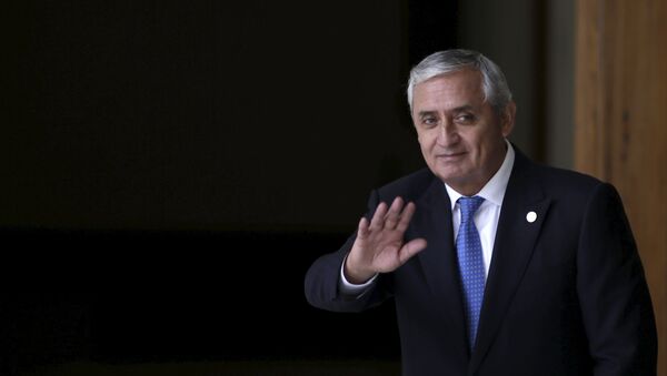 Guatemalan President Otto Perez - Sputnik Afrique