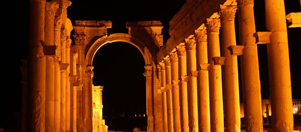 Palmyra, colonnaded axis - Sputnik Afrique