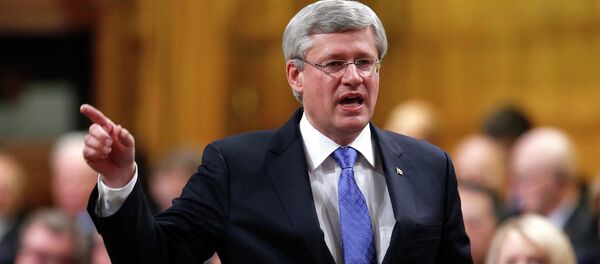 Le premier ministre canadien Stephen Harper - Sputnik Afrique