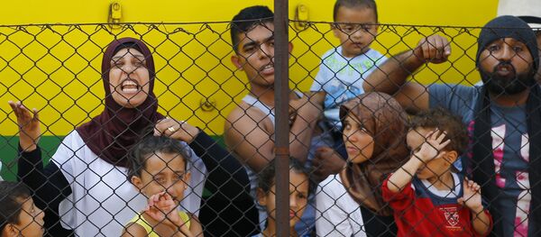 Migrants, Hongrie - Sputnik Afrique