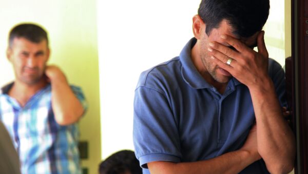 Syrien Abdullah Kurdi, qui a perdu sa femme et ses deux fils dans le naufrage d'une embarcation de migrants tentant de rejoindre la Grèce depuis la Turquie - Sputnik Afrique
