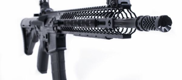 le fusil d'assaut américain AR-15 Crusader le fusil d'assaut américain AR-15 Crusader - Sputnik Afrique