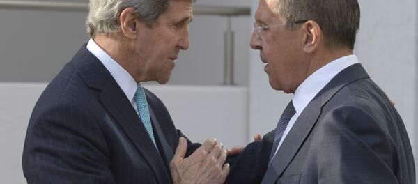Sergueï Lavrov et John Kerry - Sputnik Afrique