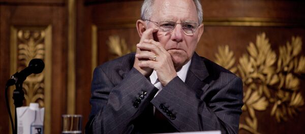 Wolfgang Schauble, ministre allemand des Finances - Sputnik Afrique