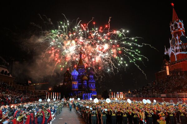 Le festival des fanfares militaires de Moscou - Sputnik Afrique