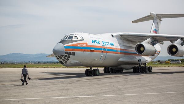 Avion humanitaire russe - Sputnik Afrique