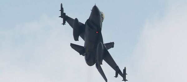 Un chasseur F-16 - Sputnik Afrique