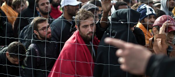 Migrants, Hongrie - Sputnik Afrique