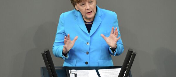 Angela Merkel au Bundestag - Sputnik Afrique