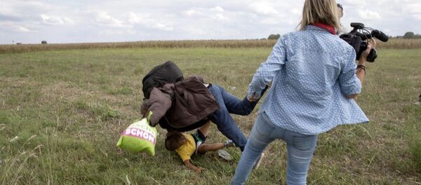 Une journaliste hongroise a été congédié - Sputnik Afrique