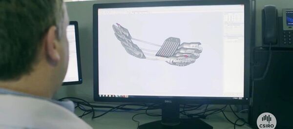 Cage thoracique imprimée en 3D - Sputnik Afrique