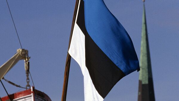 Le drapeau de l'Estonie - Sputnik Afrique