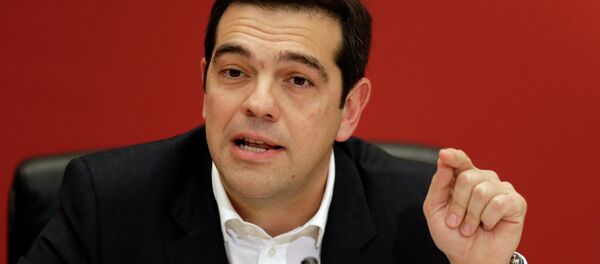 Le premier ministre grec Alexis Tsipras - Sputnik Afrique