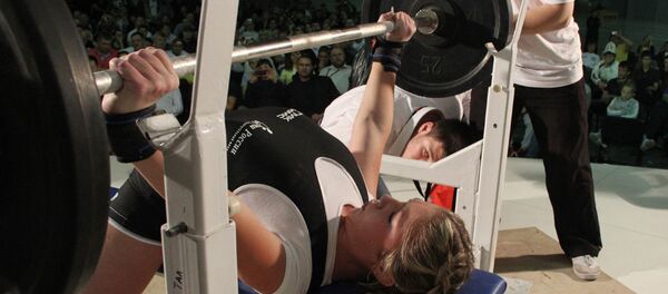 une haltérophile russe - Sputnik Afrique