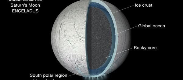 Une lune de Saturne - Sputnik Afrique