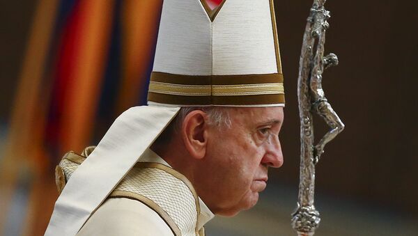 Pape François. Archive photo - Sputnik Afrique