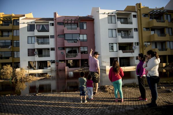 Villes chiliennes après un violent séisme - Sputnik Afrique