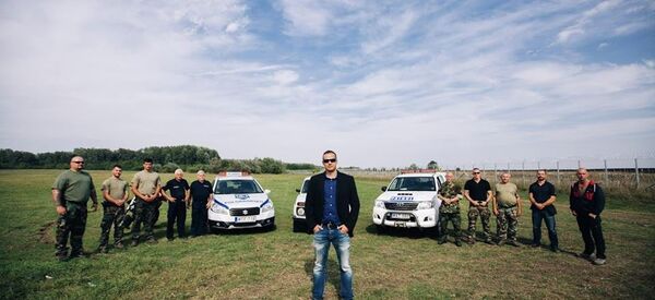 Laszlo Toroczkai, maire d'Asotthalom, située près de la frontière avec la Serbie - Sputnik Afrique