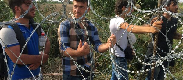 Des migrants - Sputnik Afrique