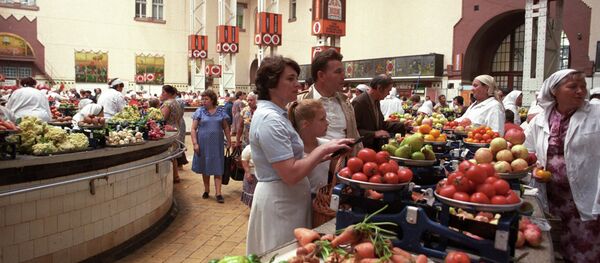 Un marché de Kiev (archives) - Sputnik Afrique