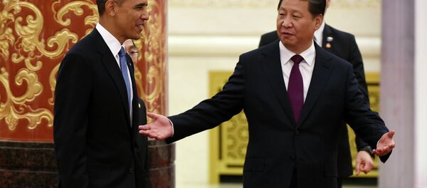 Xi Jinping, président chinois, et Barack Obama, président américain Xi Jinping, président chinois, et Barack Obama, président américain - Sputnik Afrique