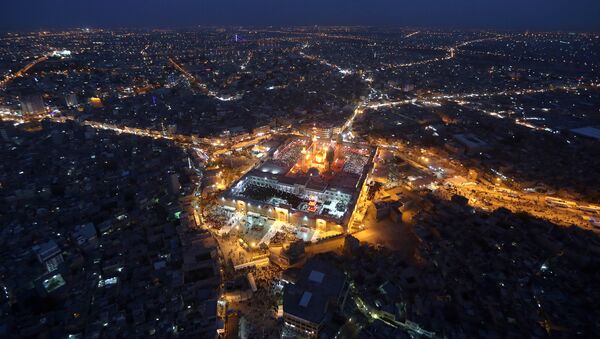 Вид на ночной Багдад - Sputnik Afrique