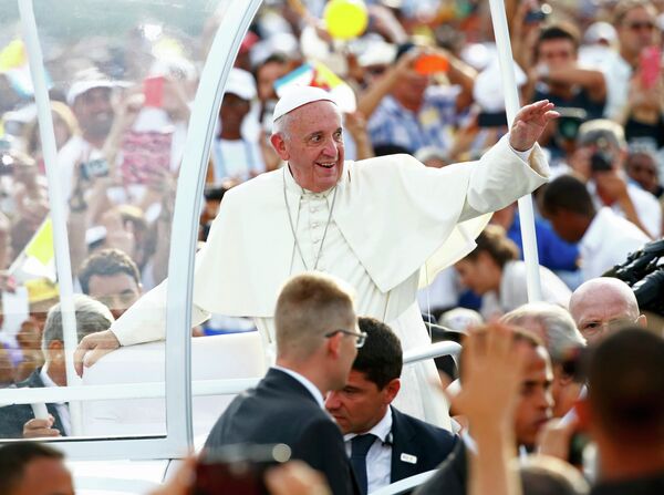 La visite du pape François Ier à Cuba - Sputnik Afrique