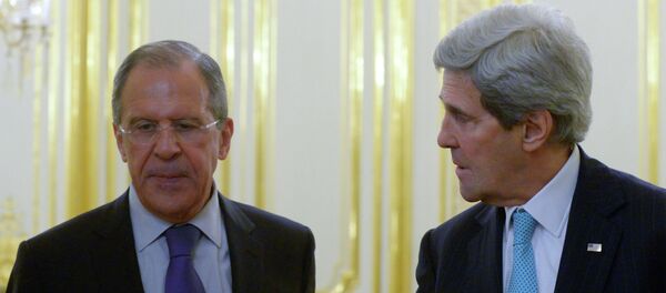 Sergueï Lavrov et John Kerry - Sputnik Afrique