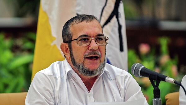 le chef des FARC (Les Forces armées révolutionnaires de Colombie) Timoleon Jimenez - Sputnik Afrique