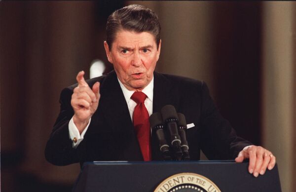 Ronald Reagan, 1987 - Sputnik Afrique