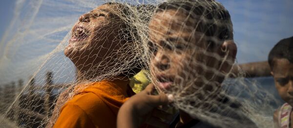 Enfants palestiniens - Sputnik Afrique
