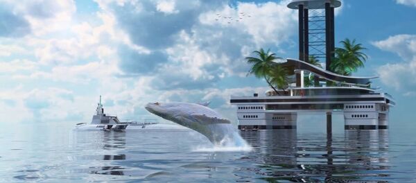 Une île mobile pour milliardaires - Sputnik Afrique