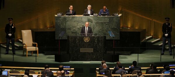 Vladimir Poutine à l'AG de l'Onu - Sputnik Afrique