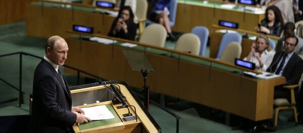 Vladimir Poutine (ONU) - Sputnik Afrique