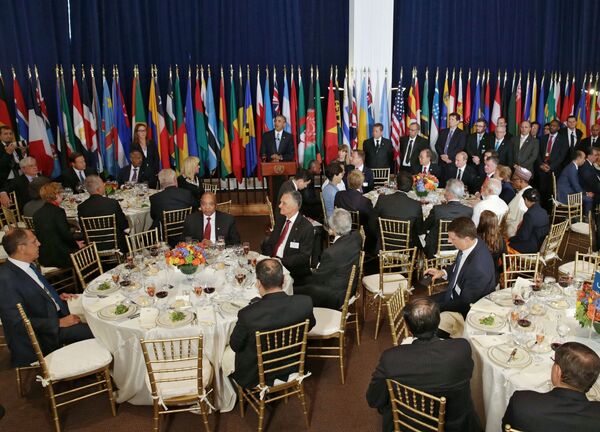 Vladimir Poutine à l'Assemblée générale de l'Onu - Sputnik Afrique