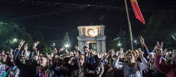 Manifestation de protestation à Chisinau - Sputnik Afrique