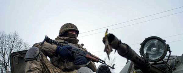 Militaire ukrainien. Image d'illustration - Sputnik Afrique