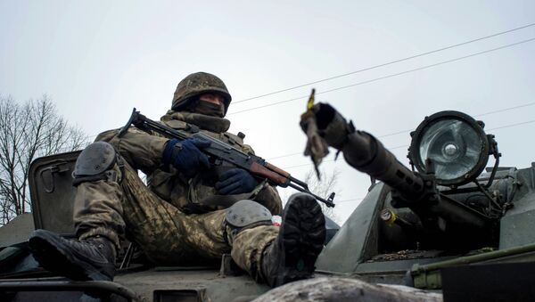 Militaire ukrainien. Image d'illustration - Sputnik Afrique