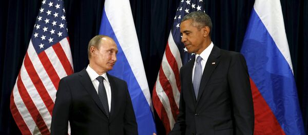 Vladimir Poutine et Barack Obama - Sputnik Afrique
