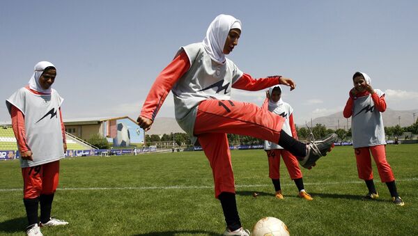 L'équipe de football iranienne. Archive photo - Sputnik Afrique