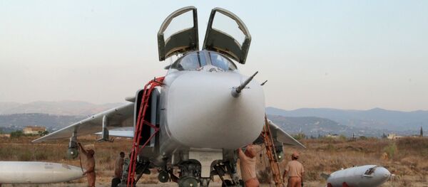 Su-24 russe. Lattaquié. Syrie. - Sputnik Afrique