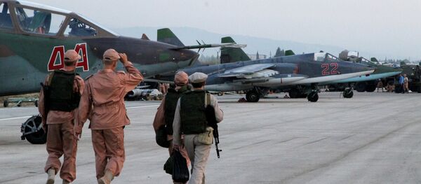 l'aviation d'attaque russe à l'aérodrome syrien de Hmamiyat - Sputnik Afrique